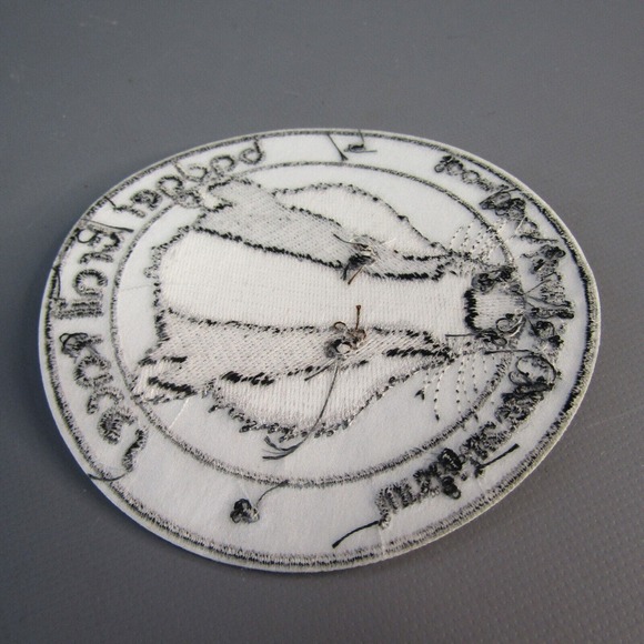 Badger Trail Races Patch‎ 4" Round Embroidered - Picture 3 of 3